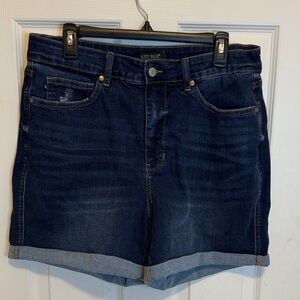 Judy Blue Women's Dark Blue Denim Shorts